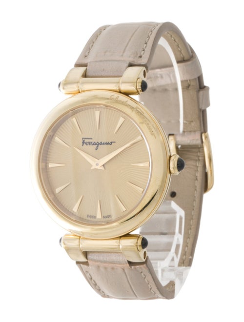 Salvatore Ferragamo Idillio Leather Watch