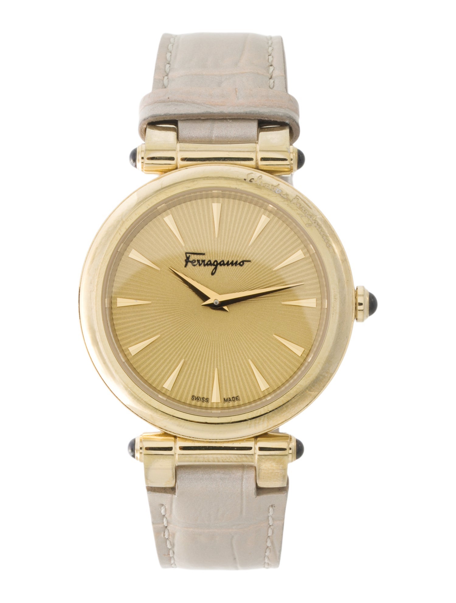 Salvatore Ferragamo Idillio Leather Watch