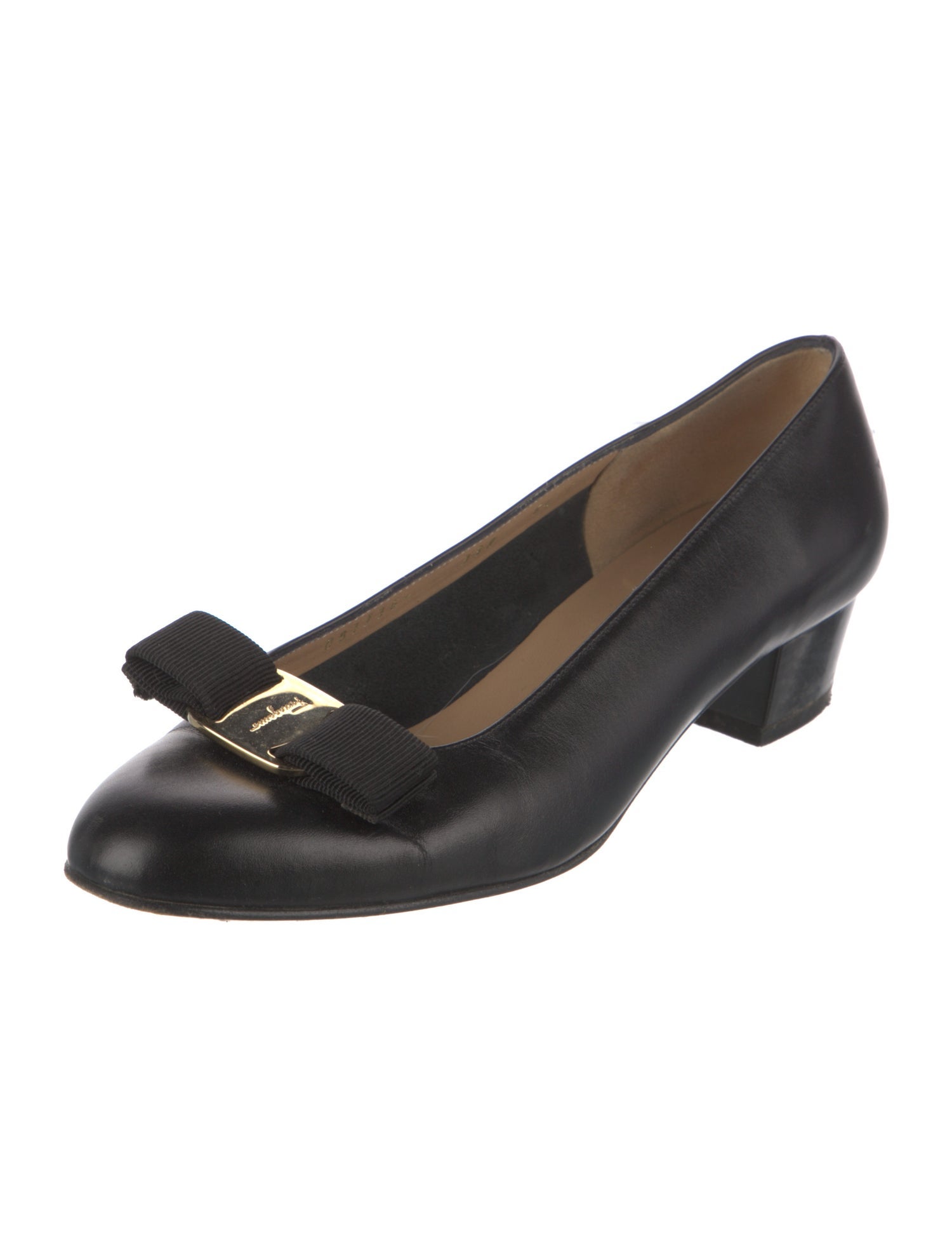 Salvatore Ferragamo Leather Pumps