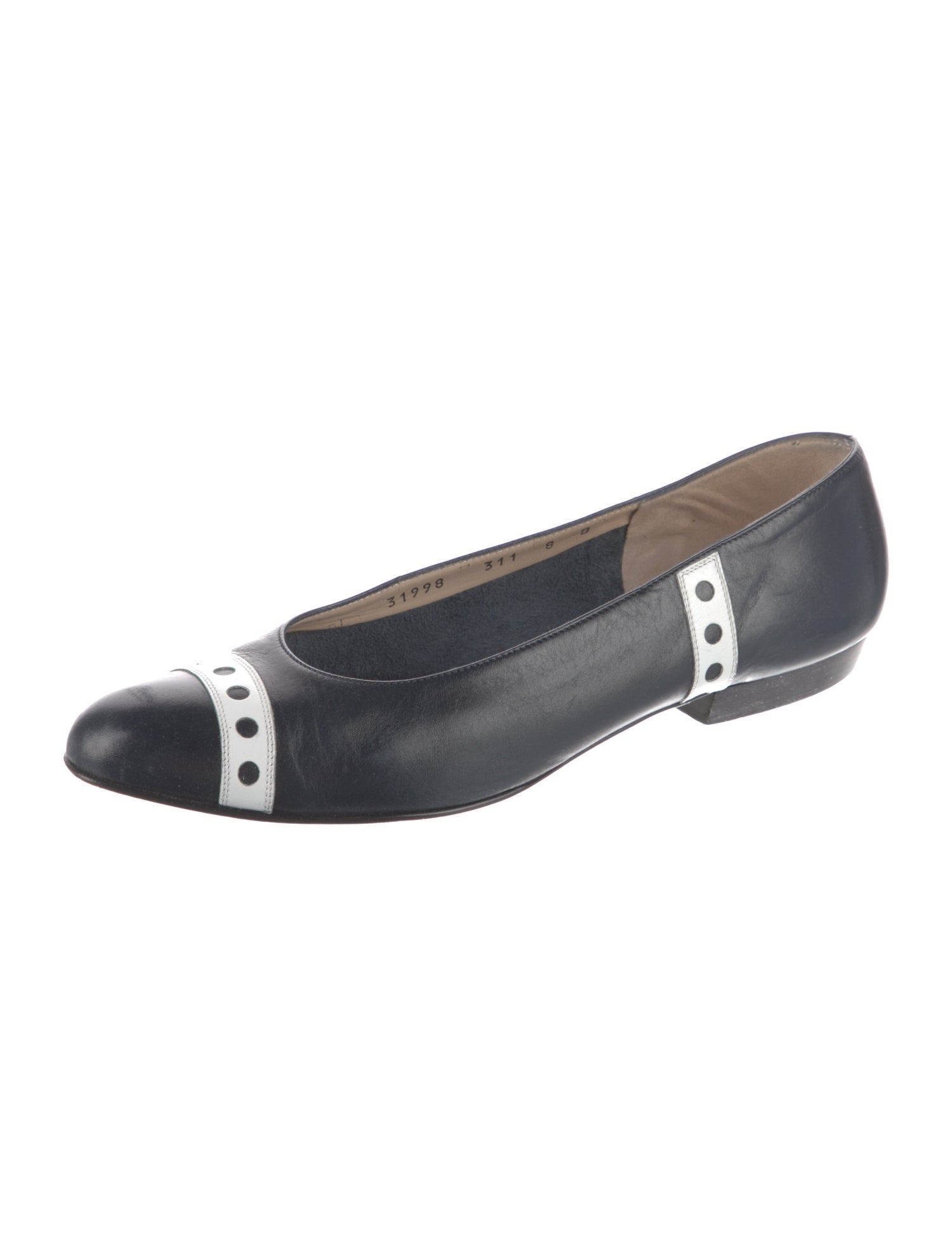 Salvatore Ferragamo Leather Ballet Flats