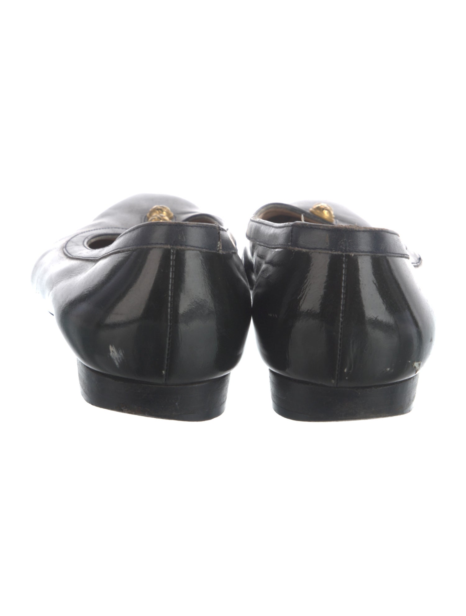 Salvatore Ferragamo Leather Flats