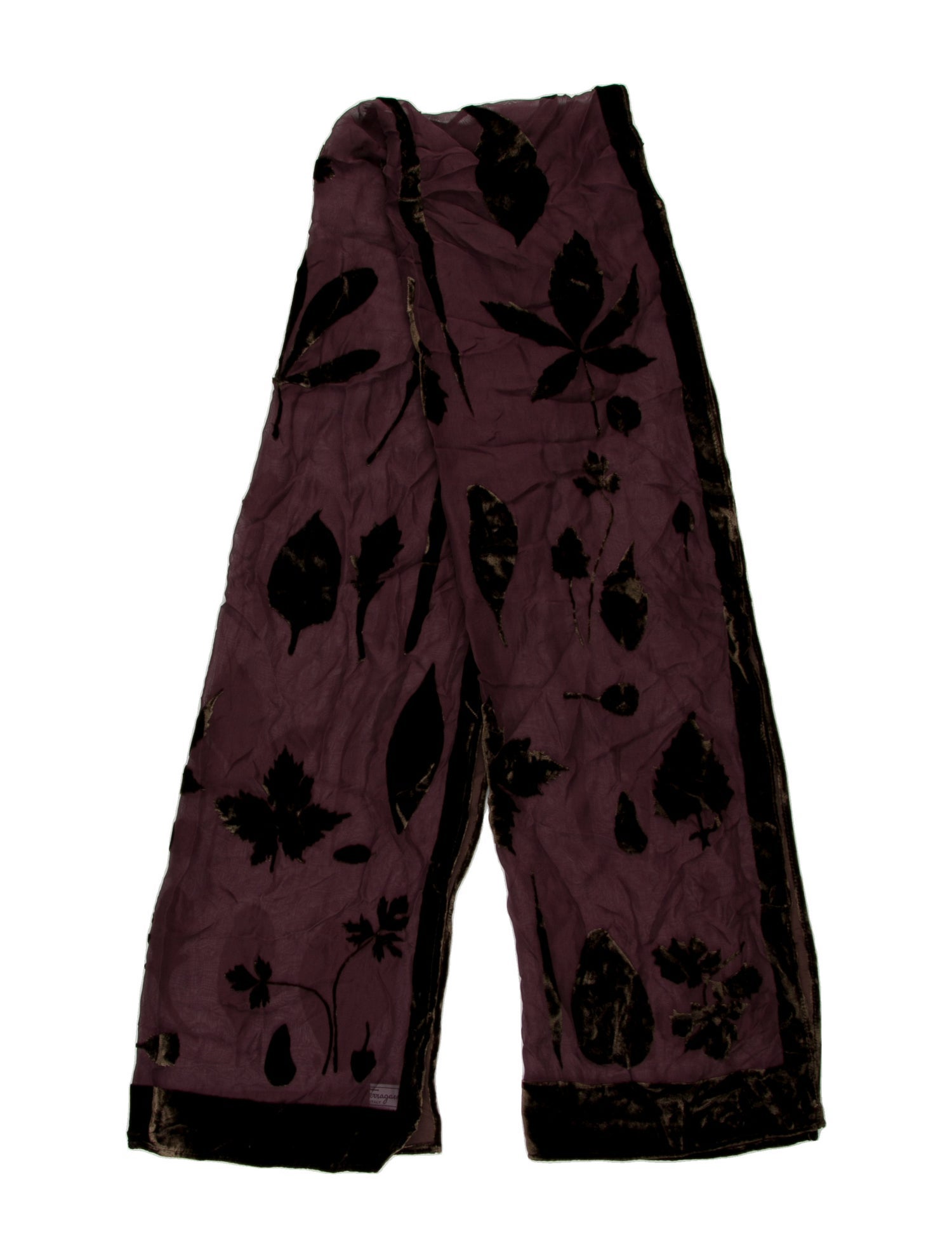 Salvatore Ferragamo Silk Floral Print Scarf