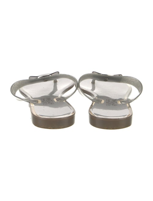 Salvatore Ferragamo Vara Bow Accent Rubber Slides