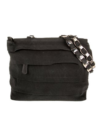 Salvatore Ferragamo Canvas Shoulder Bag