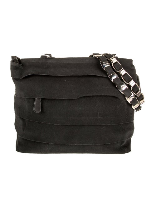 Salvatore Ferragamo Canvas Shoulder Bag