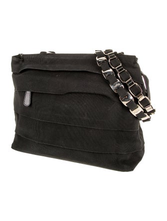 Salvatore Ferragamo Canvas Shoulder Bag