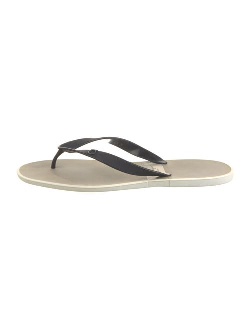 Salvatore Ferragamo Rubber Flip Flops