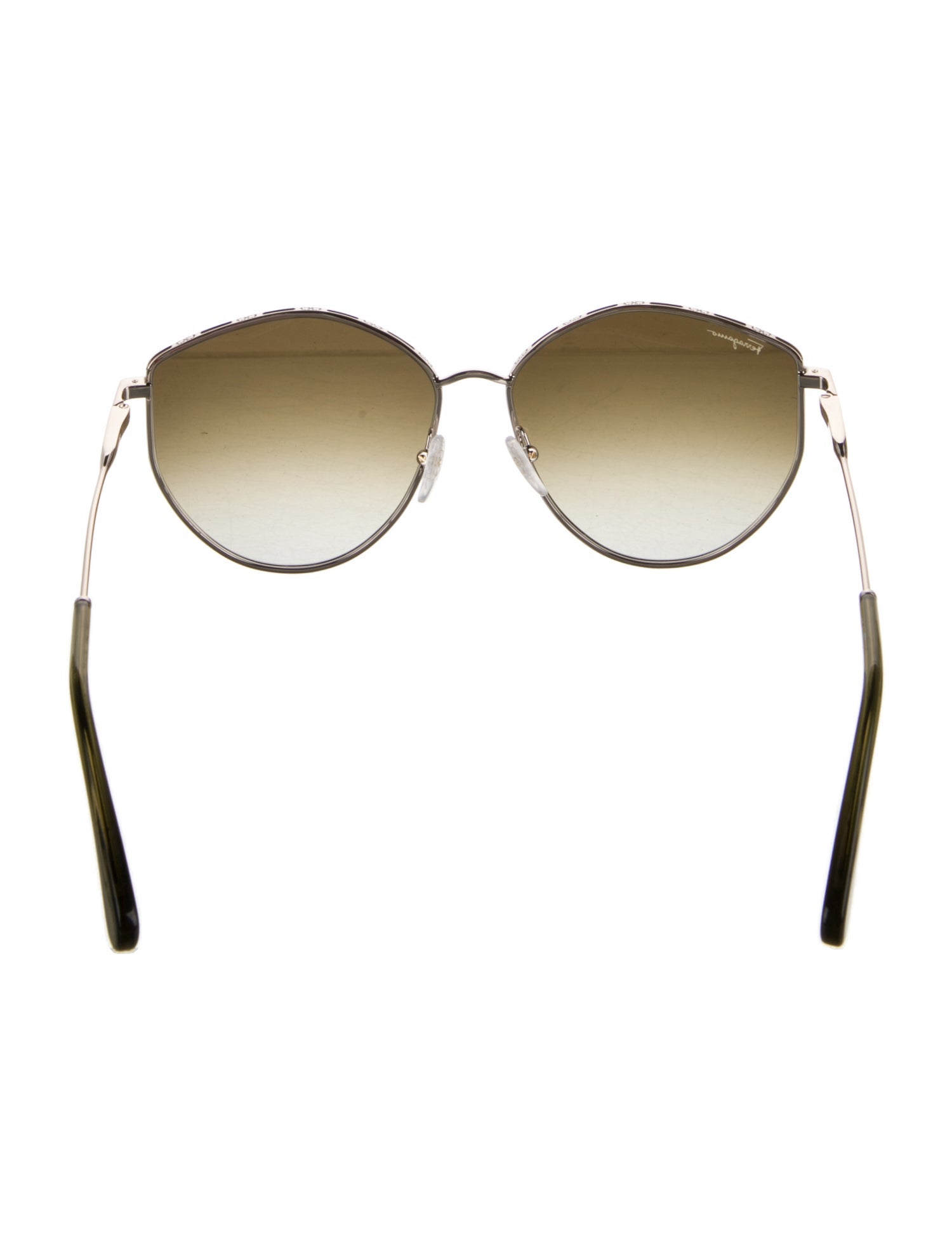 Salvatore Ferragamo Oversize Gradient Sunglasses