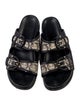 Salvatore Ferragamo Leather Printed Slides
