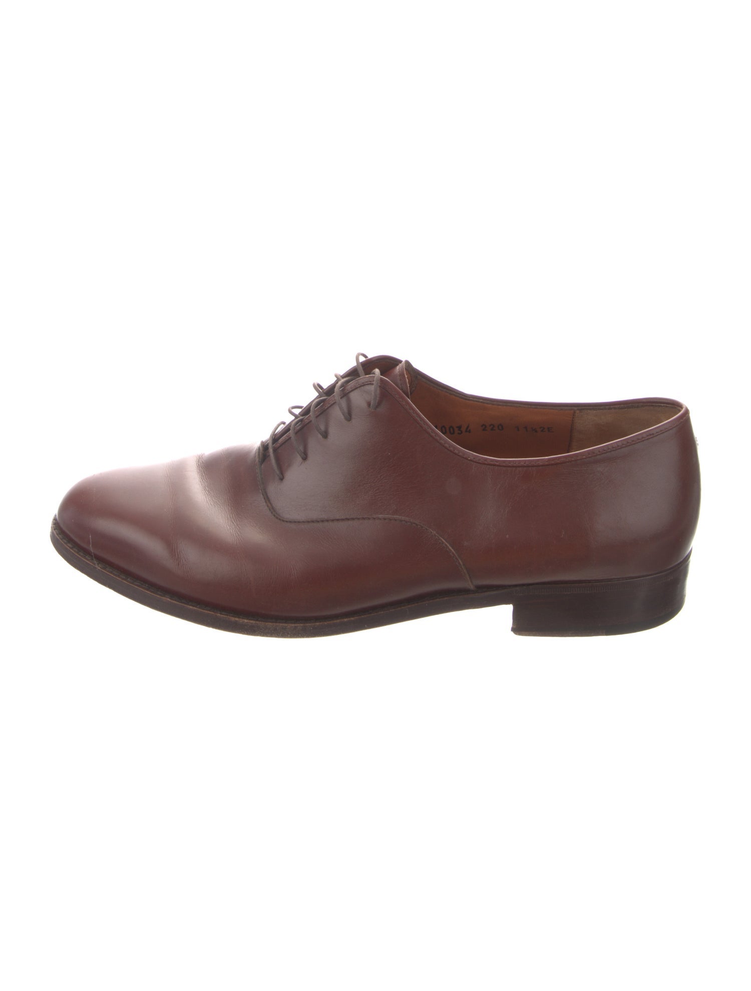 Salvatore Ferragamo Leather Oxfords