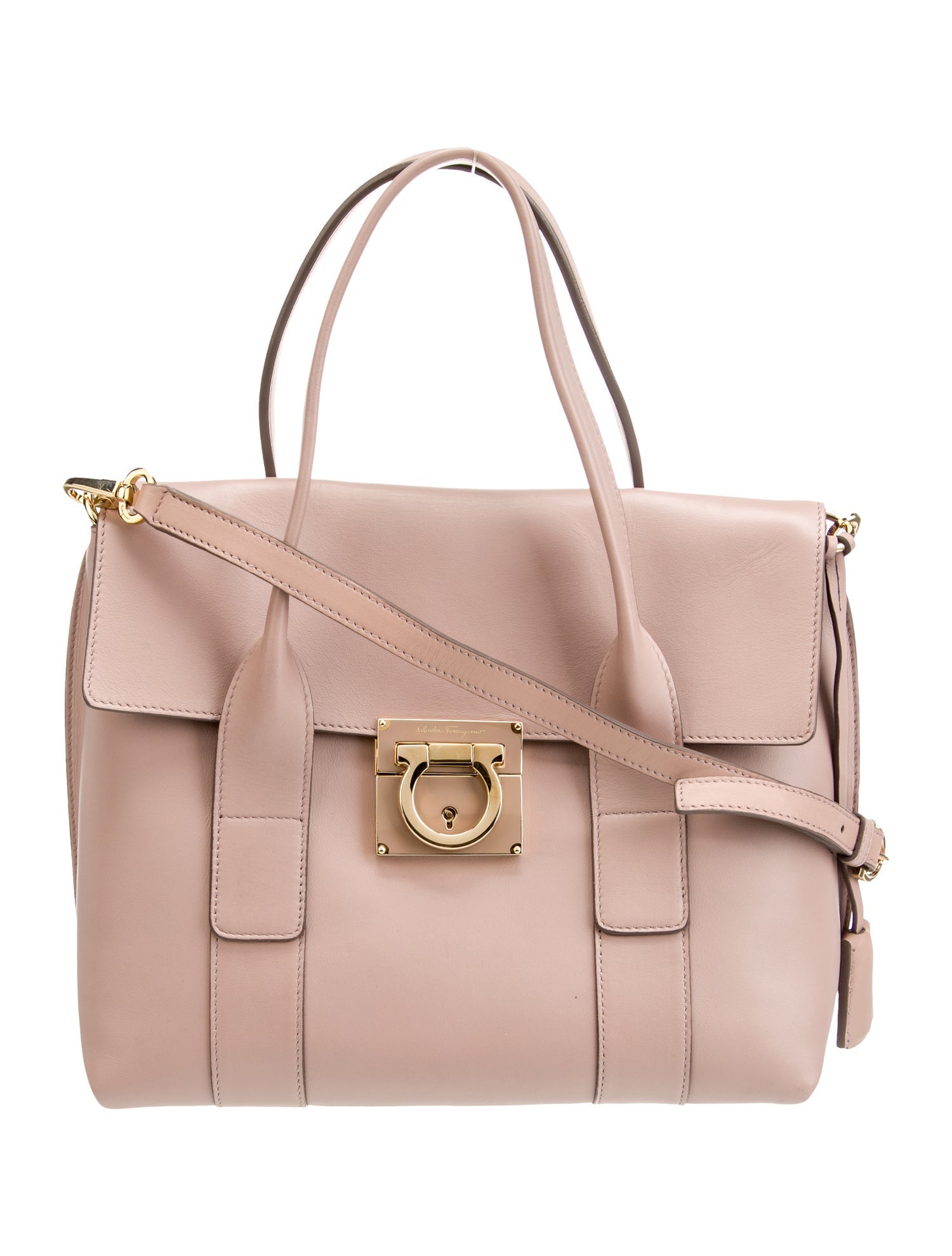 Salvatore Ferragamo Gancio Top Handle Bag