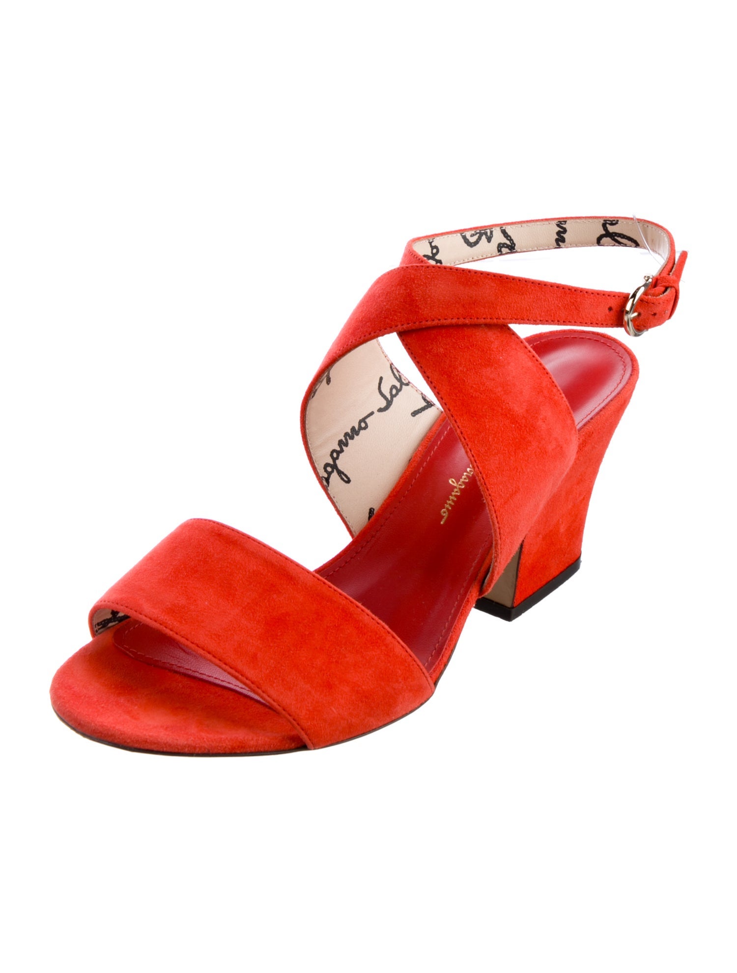 Salvatore Ferragamo Suede Sandals