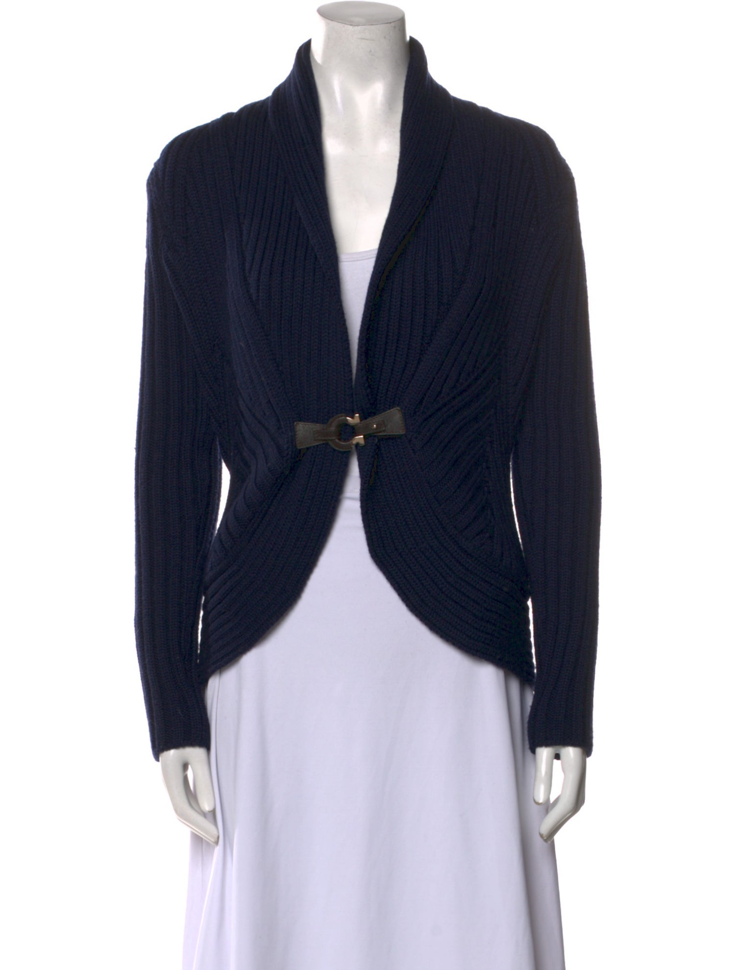 Salvatore Ferragamo Wool V-Neck Sweater