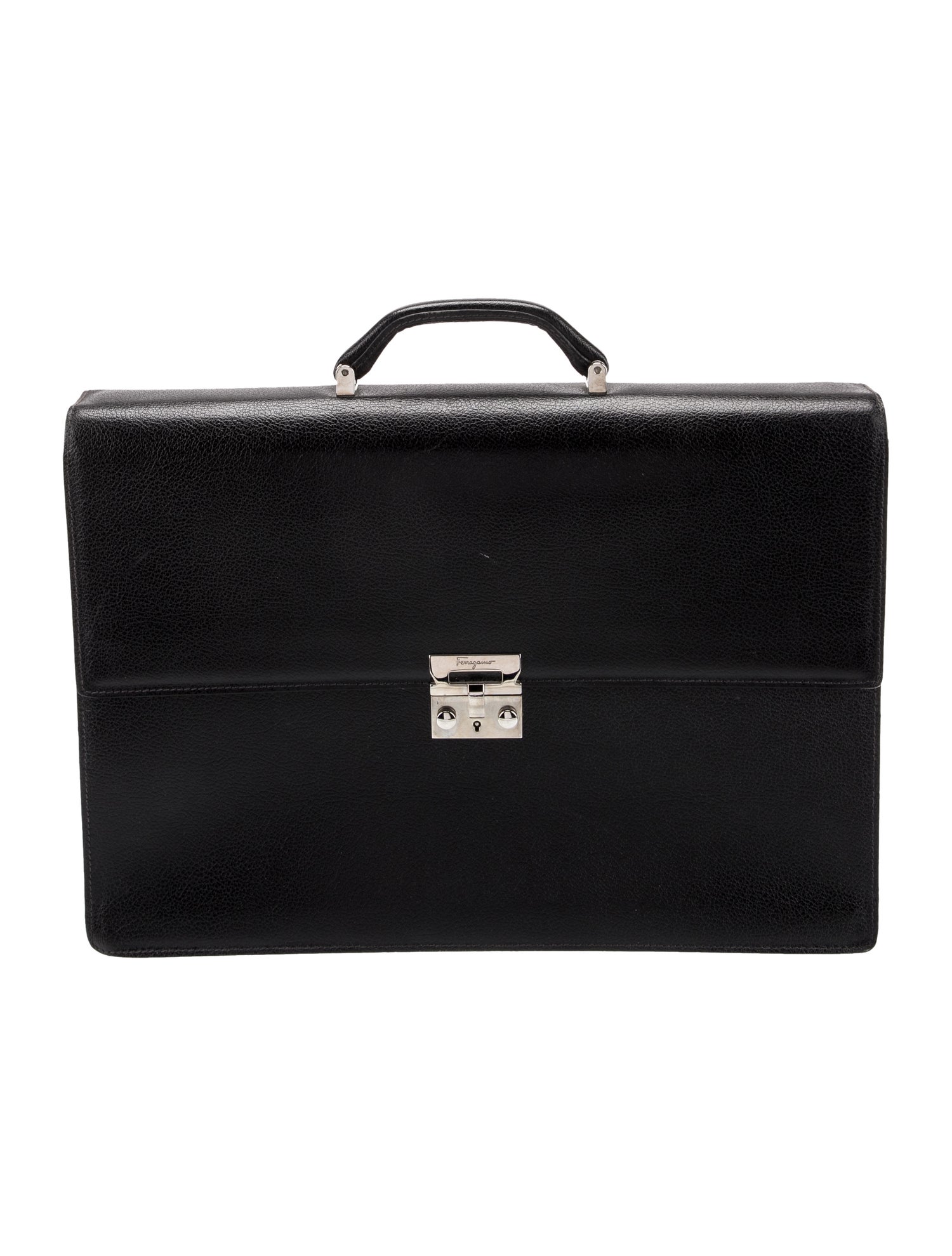 Salvatore Ferragamo Leather Briefcase