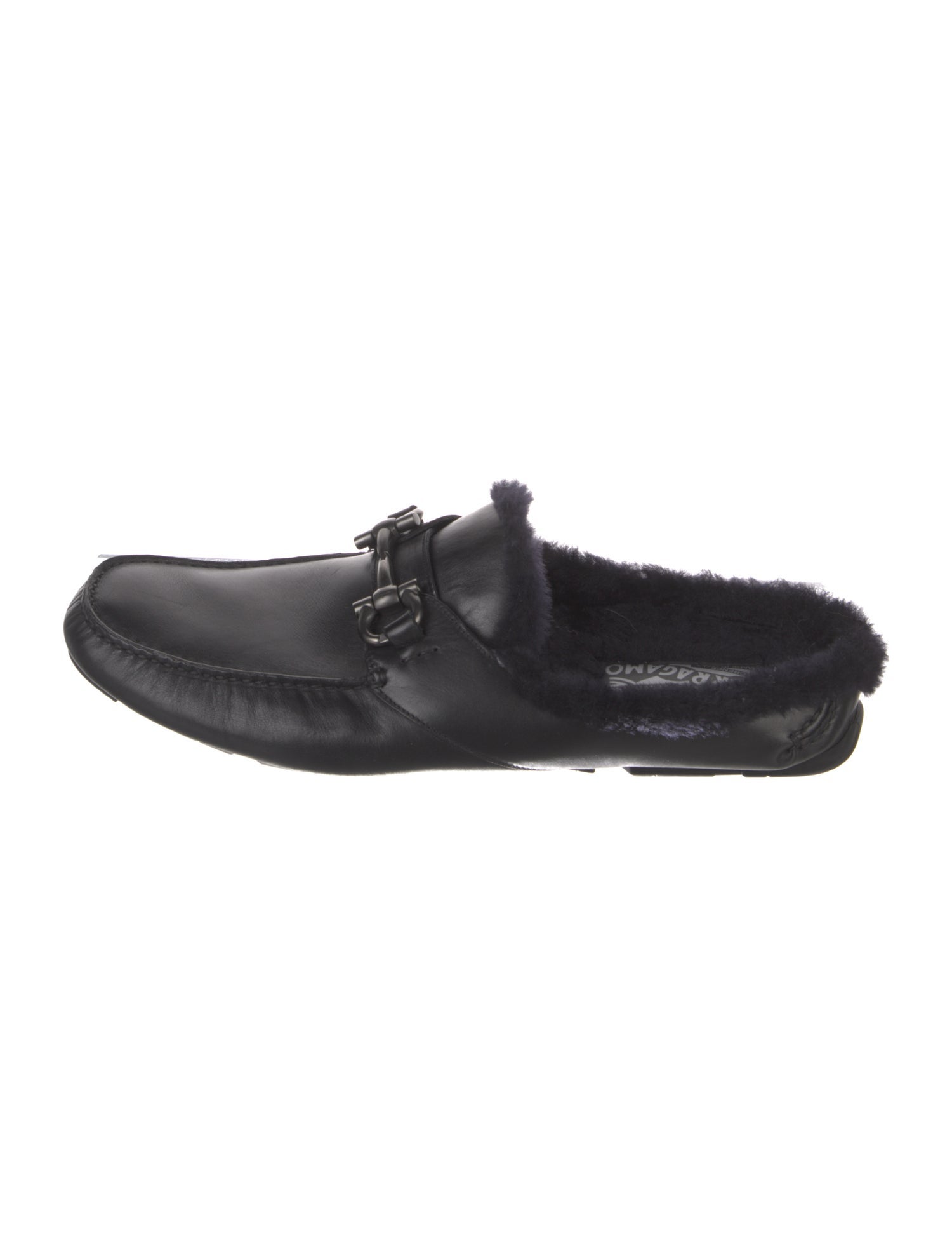 Salvatore Ferragamo Leather Slippers