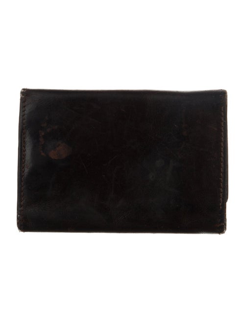 Salvatore Ferragamo Leather Wallet Keychain