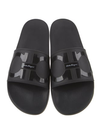 Salvatore Ferragamo Rubber Slides