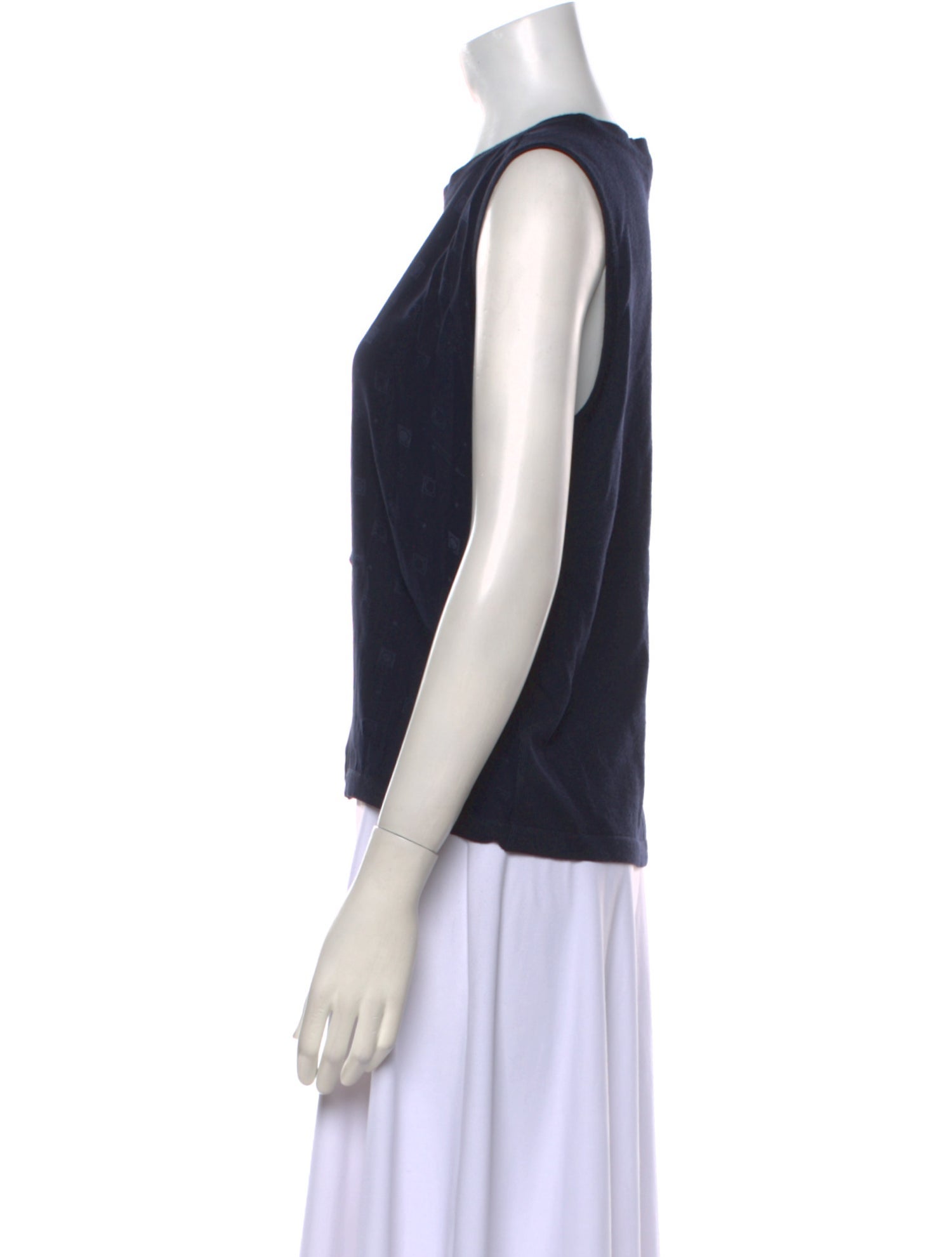 Salvatore Ferragamo Wool Crew Neck Top