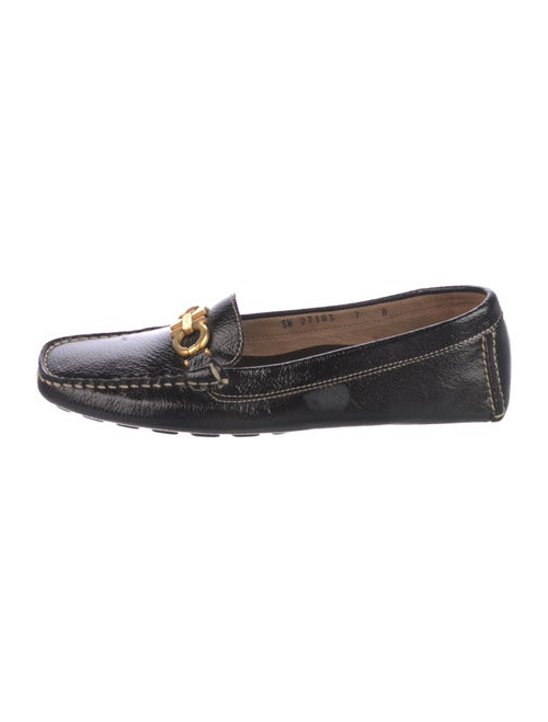 Salvatore Ferragamo Patent Leather Loafers