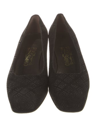 Salvatore Ferragamo Suede Pumps