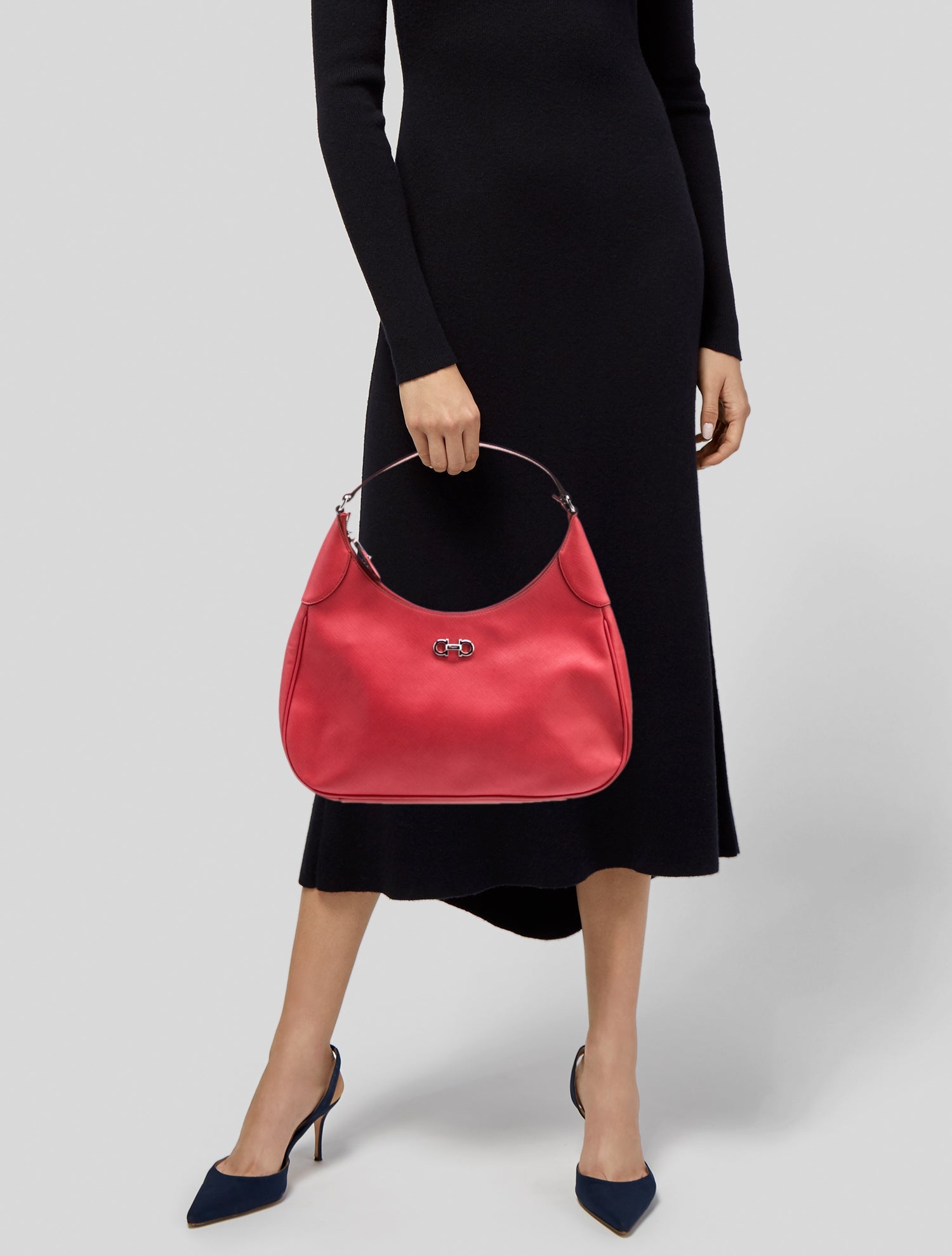 Salvatore Ferragamo Leather Shoulder Bag