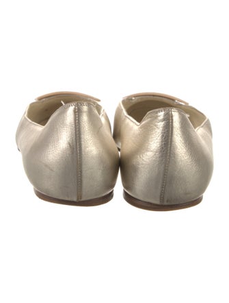 Salvatore Ferragamo Leather Ballet Flats