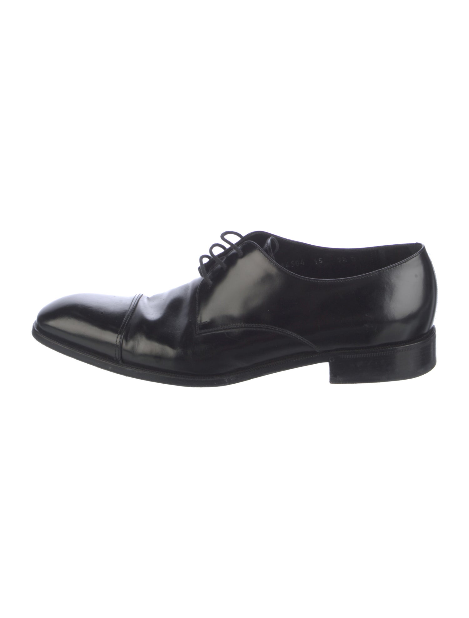 Salvatore Ferragamo Patent Leather Derby Shoes