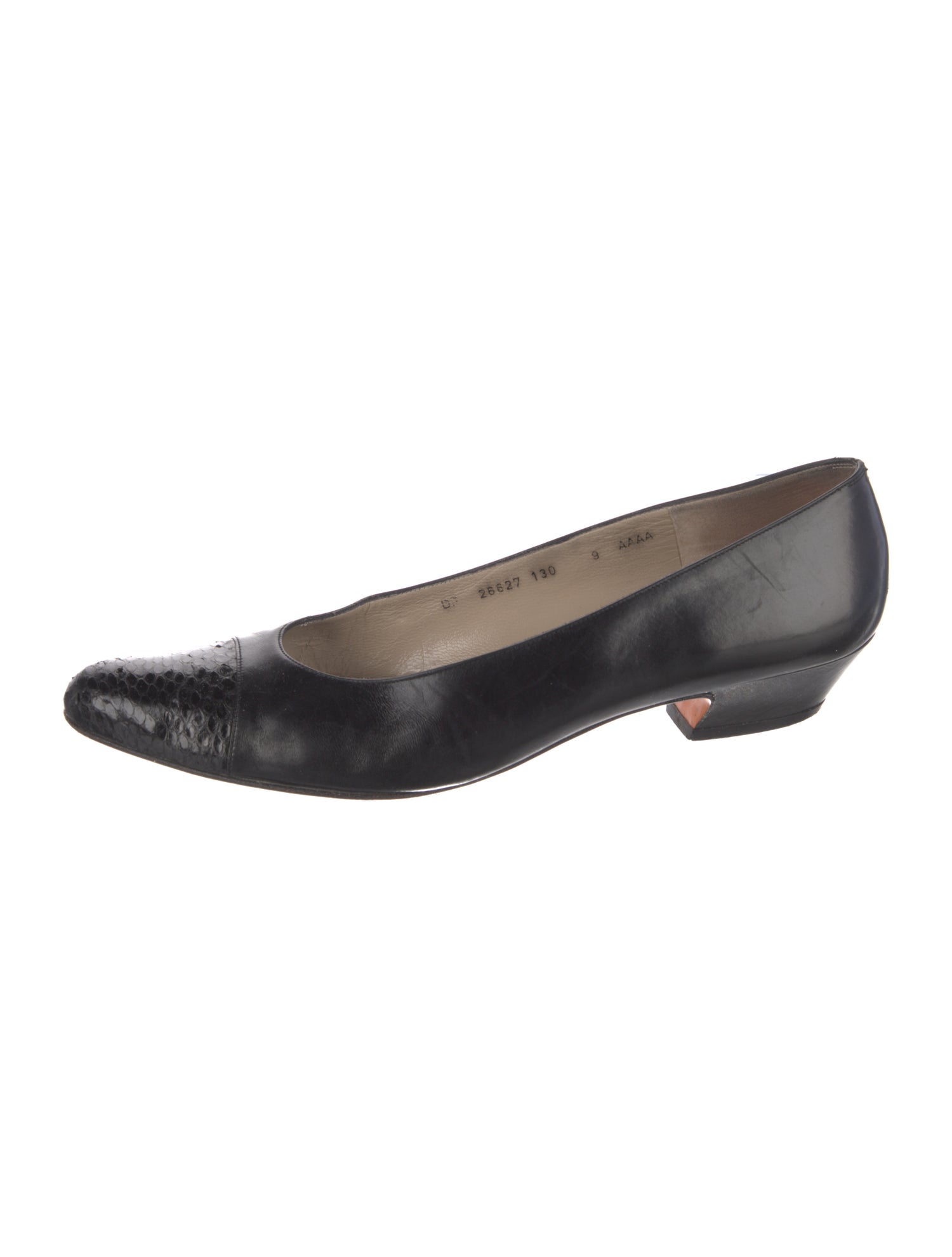 Salvatore Ferragamo Leather Flats