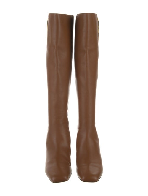 Salvatore Ferragamo Leather Riding Boots