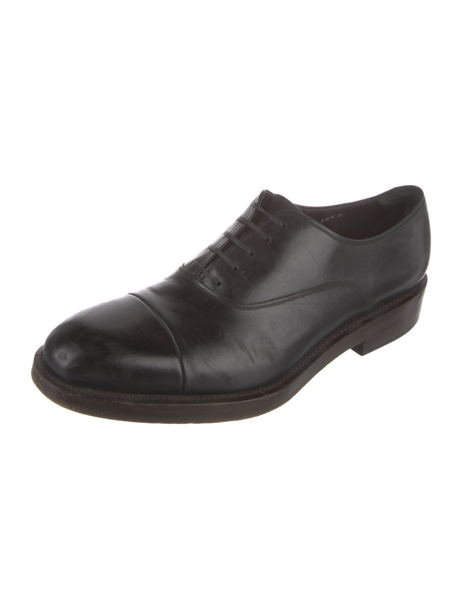 Salvatore Ferragamo Leather Oxfords