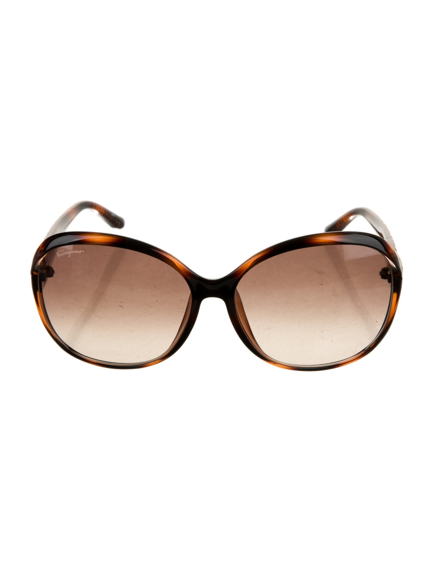 Salvatore Ferragamo Oversize Gradient Sunglasses