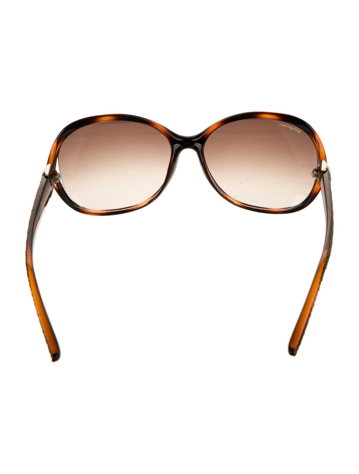 Salvatore Ferragamo Oversize Gradient Sunglasses