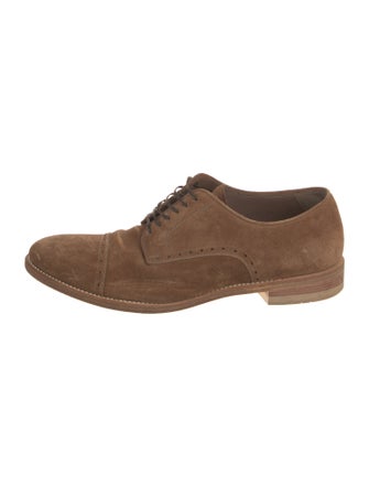 Salvatore Ferragamo Suede Brogues