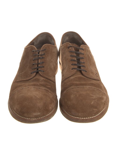 Salvatore Ferragamo Suede Brogues