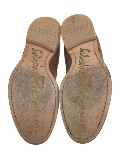 Salvatore Ferragamo Suede Brogues