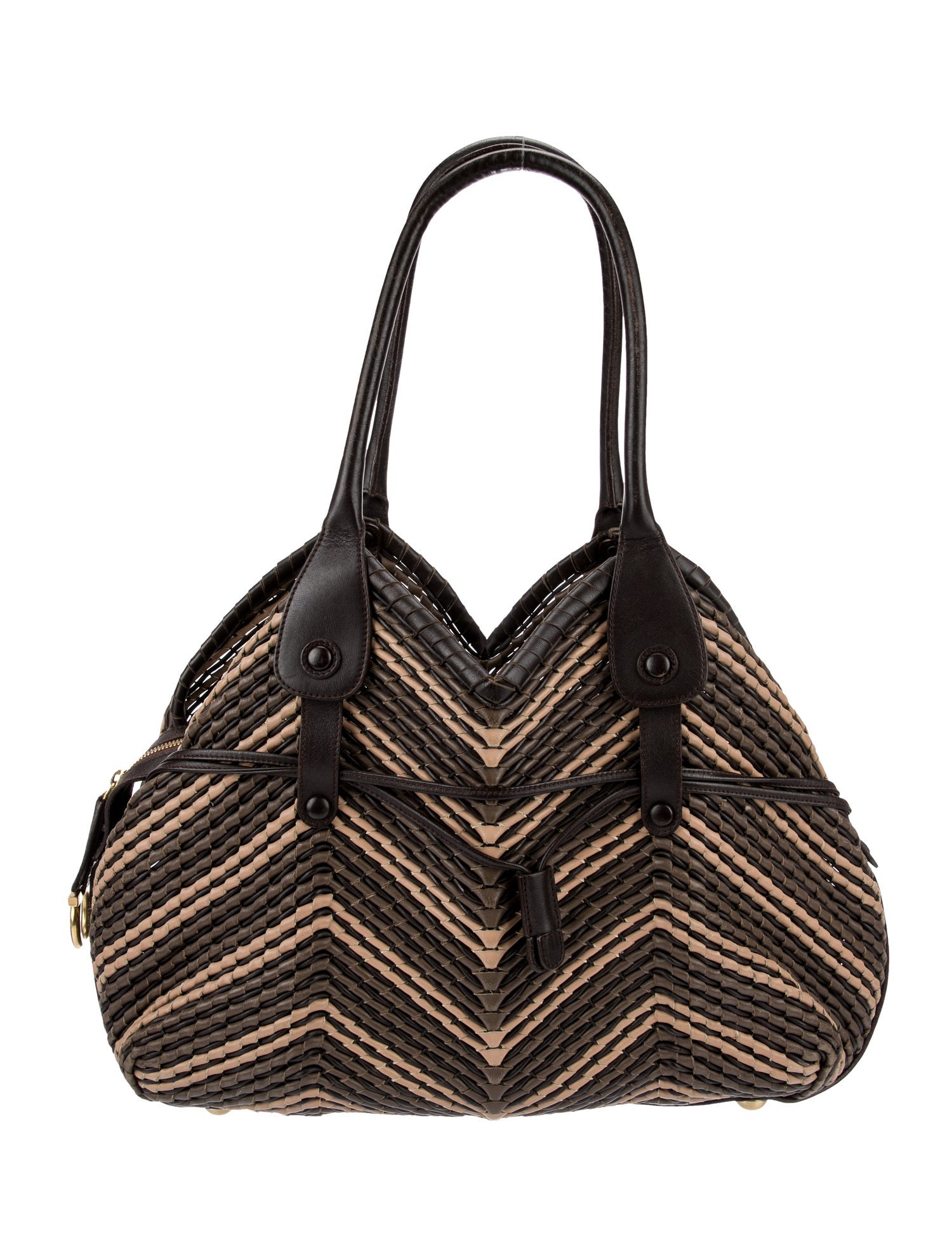 Salvatore Ferragamo Leather Shoulder Bag