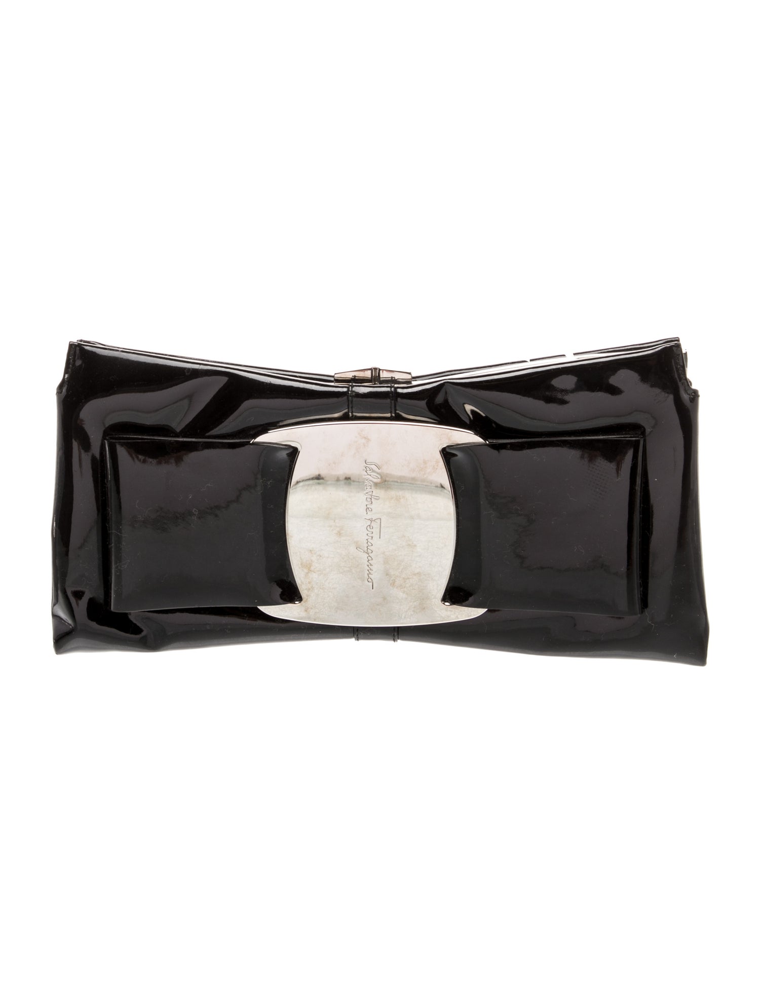 Salvatore Ferragamo Vara Bow Clutch