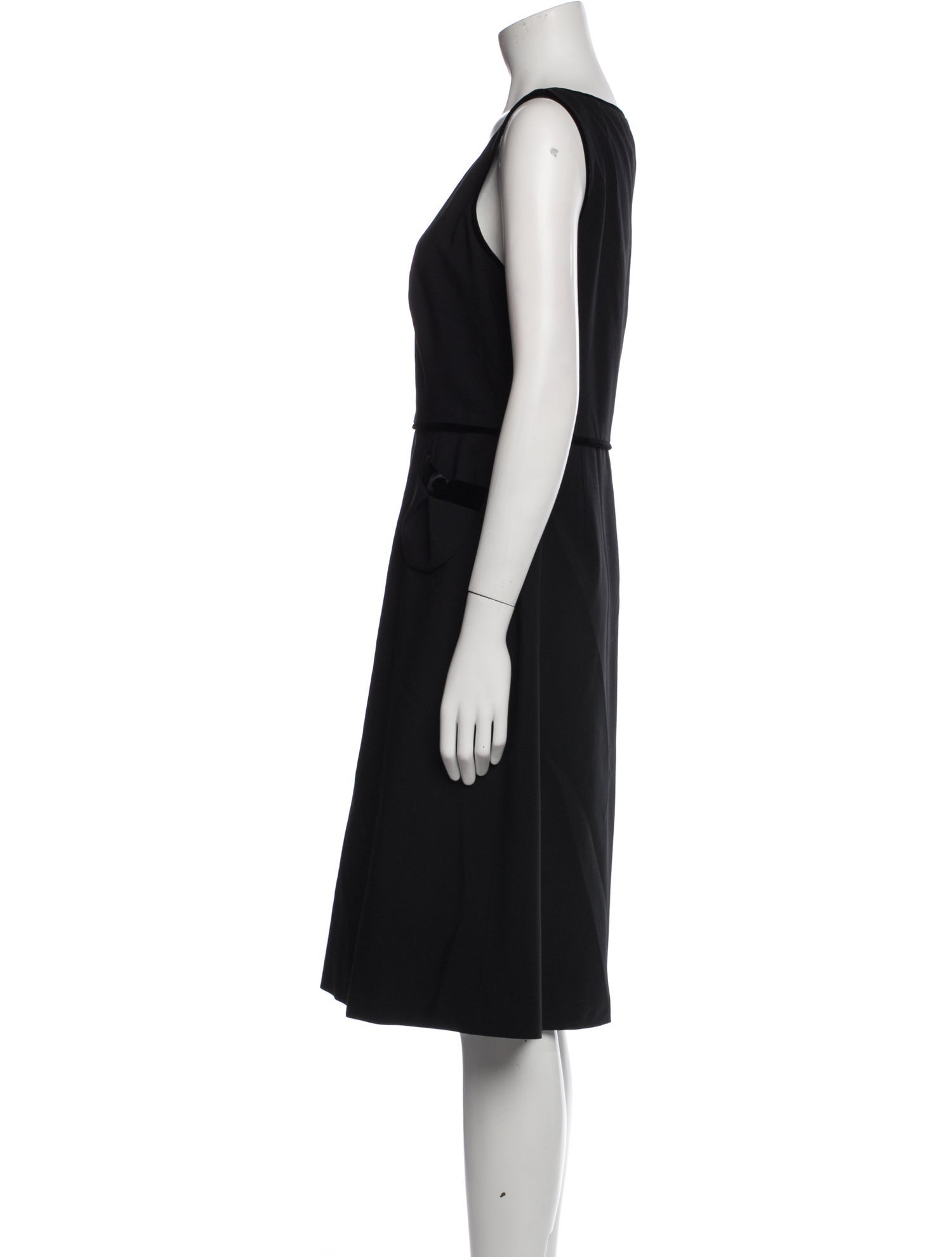 Salvatore Ferragamo Wool Knee-Length Dress w/ Tags