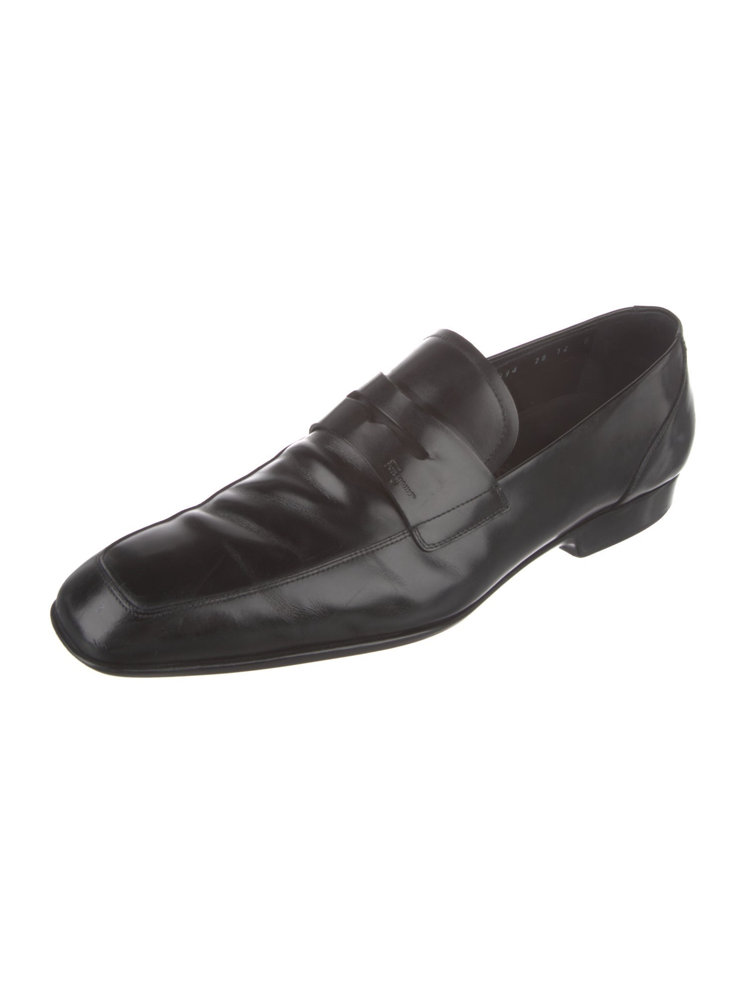 Salvatore Ferragamo Leather Dress Loafers