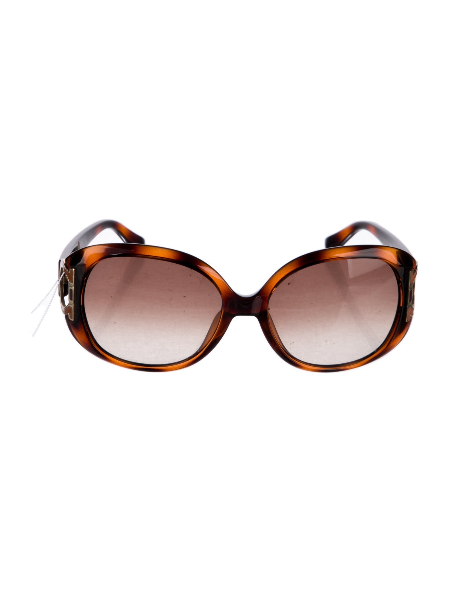 Salvatore Ferragamo Gancini Logo Oversize Sunglasses