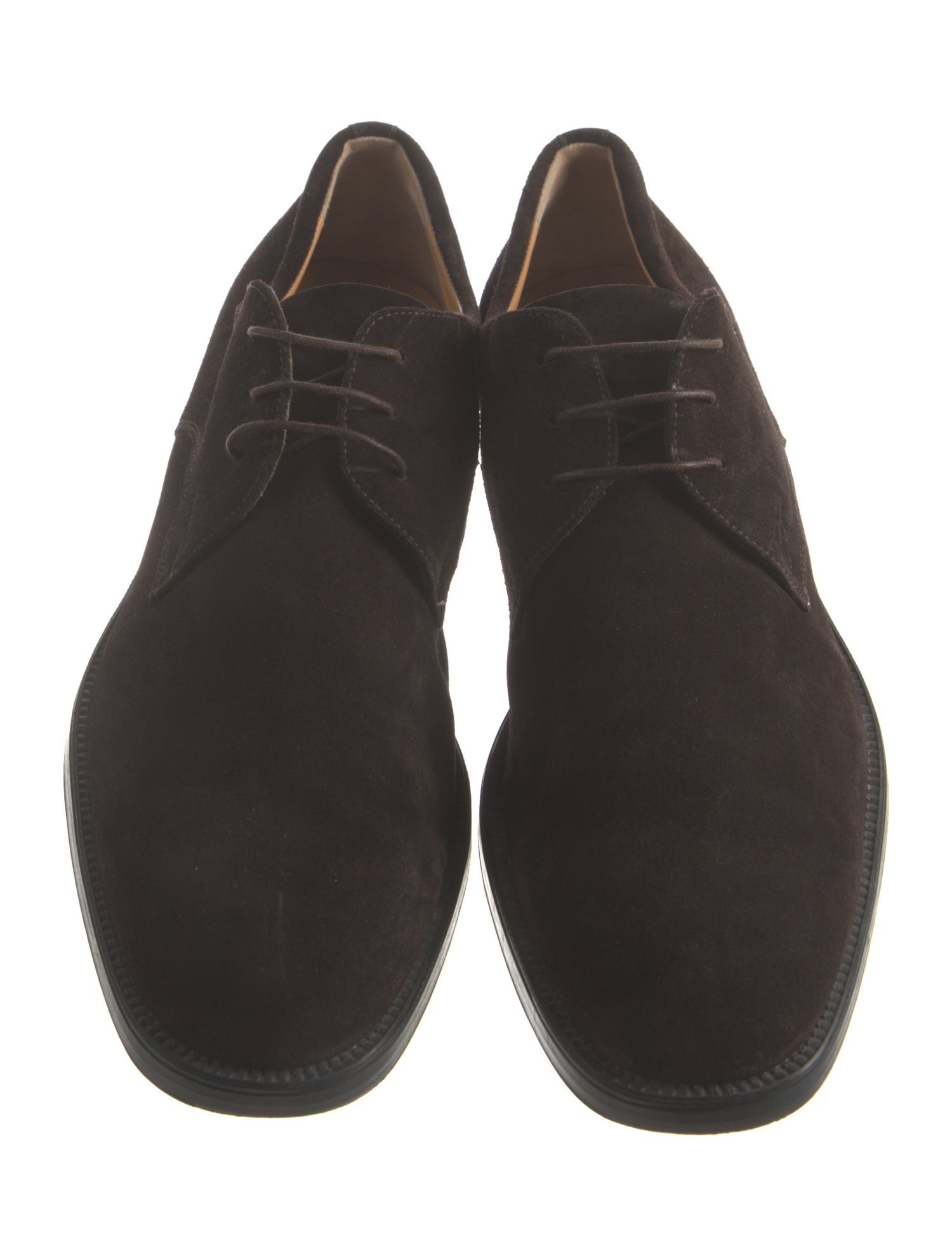 Salvatore Ferragamo Suede Derby Shoes