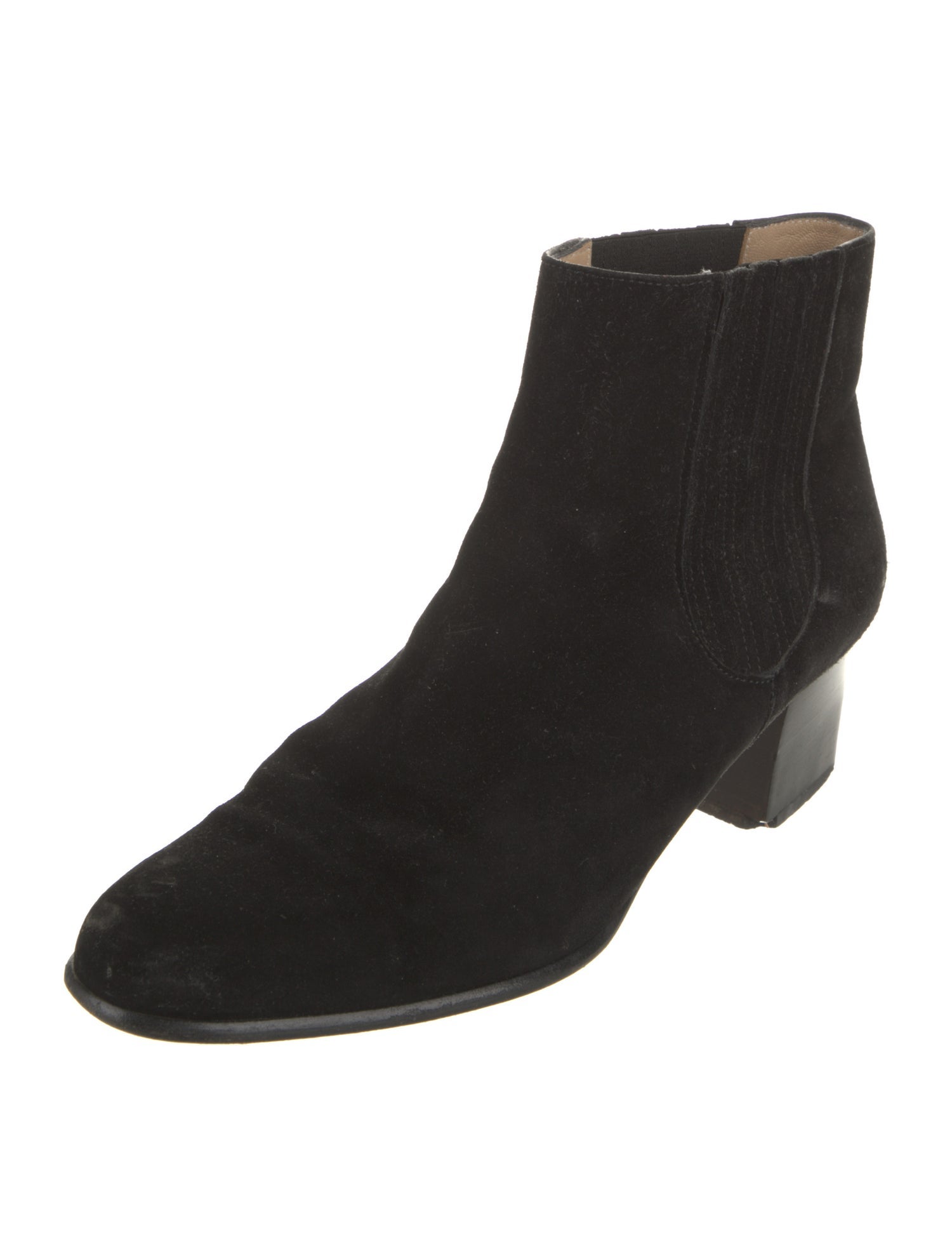 Salvatore Ferragamo Suede Chelsea Boots
