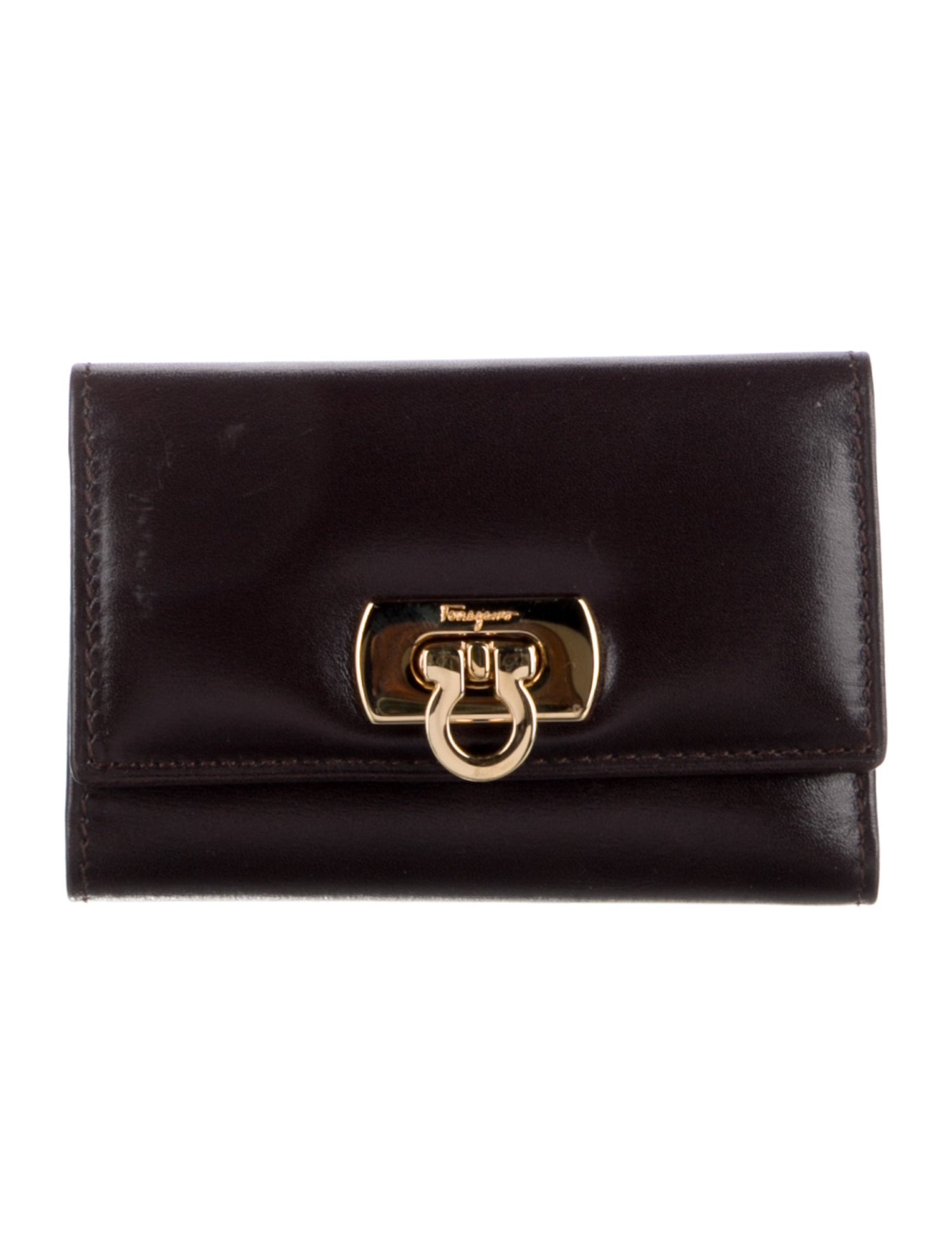 Salvatore Ferragamo Leather Key holder