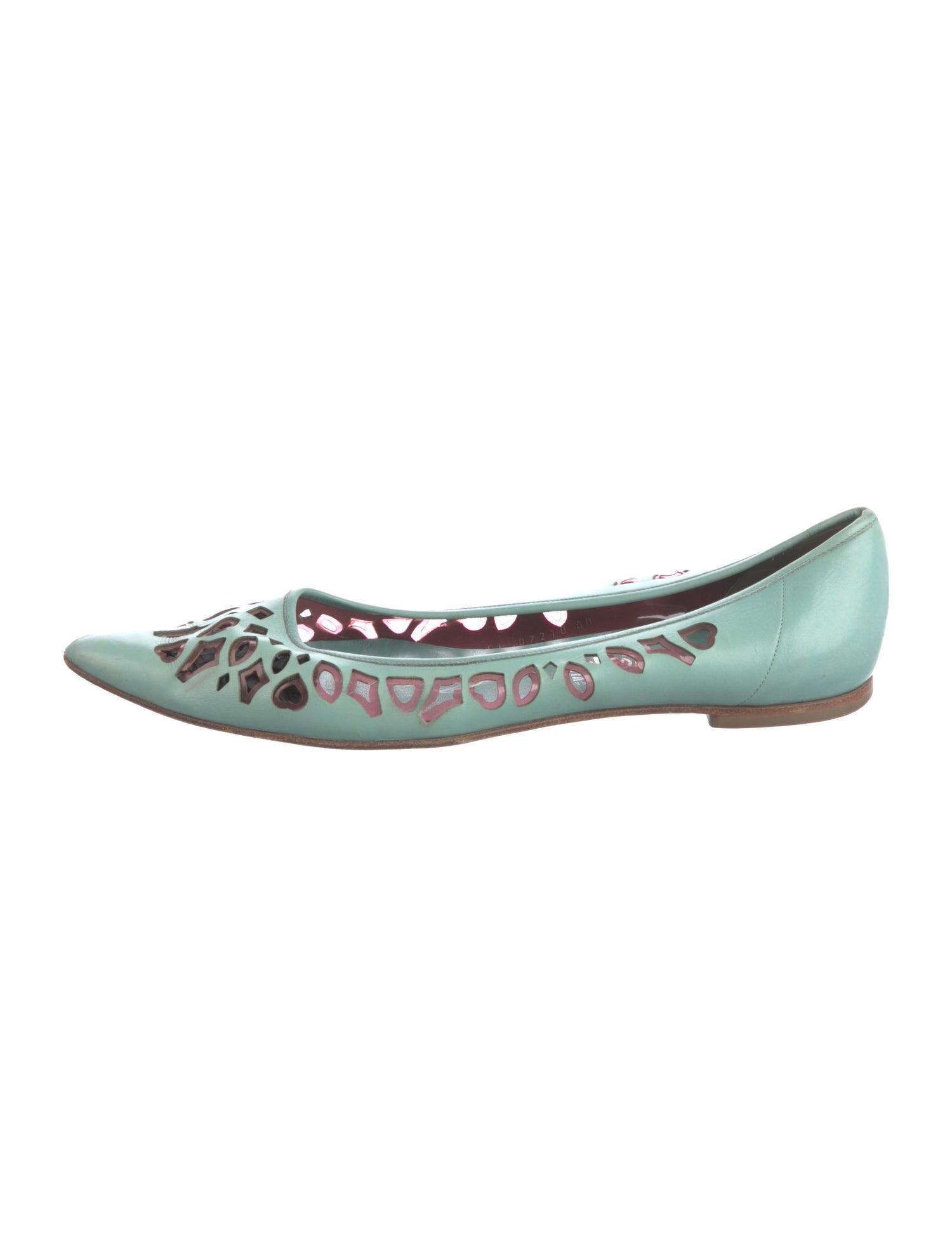 Salvatore Ferragamo Leather Ballet Flats