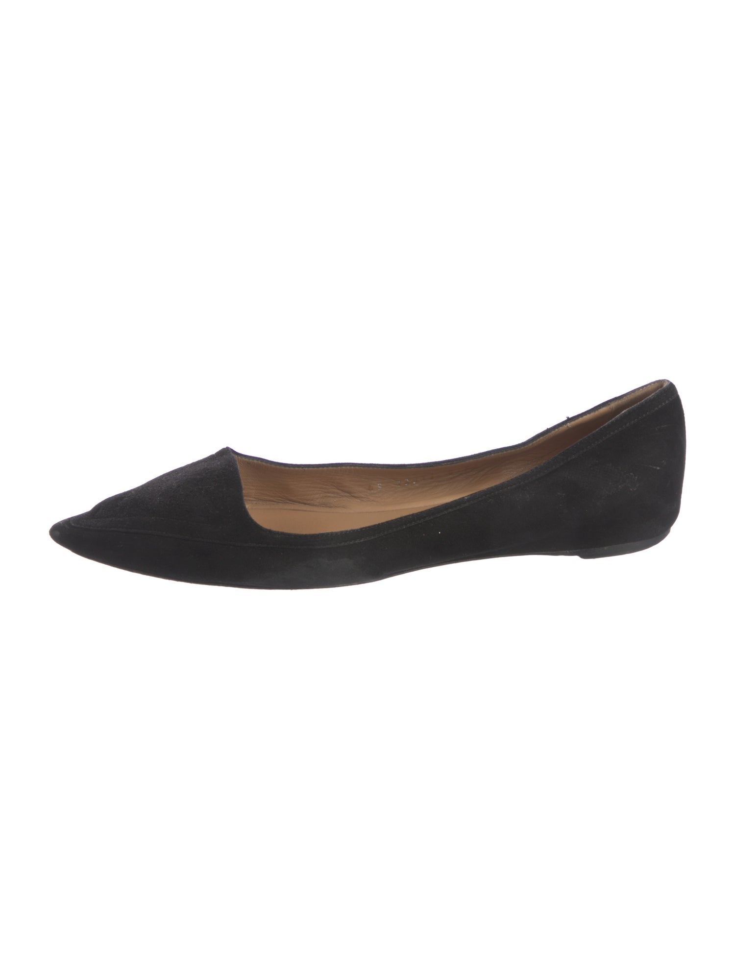 Salvatore Ferragamo Suede Ballet Flats