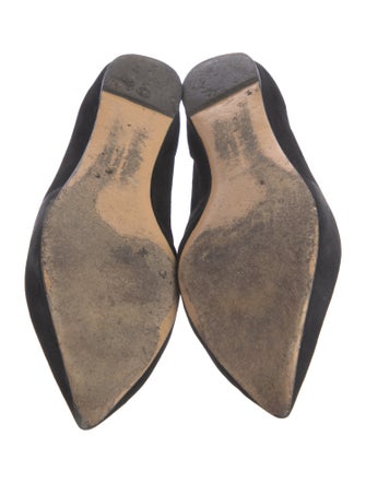 Salvatore Ferragamo Suede Ballet Flats