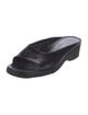 Salvatore Ferragamo Leather Slides