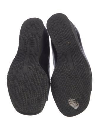 Salvatore Ferragamo Leather Slides