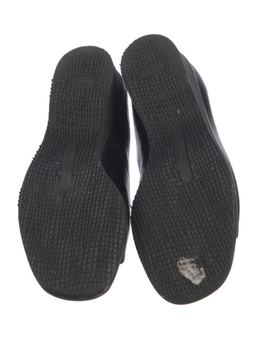 Salvatore Ferragamo Leather Slides