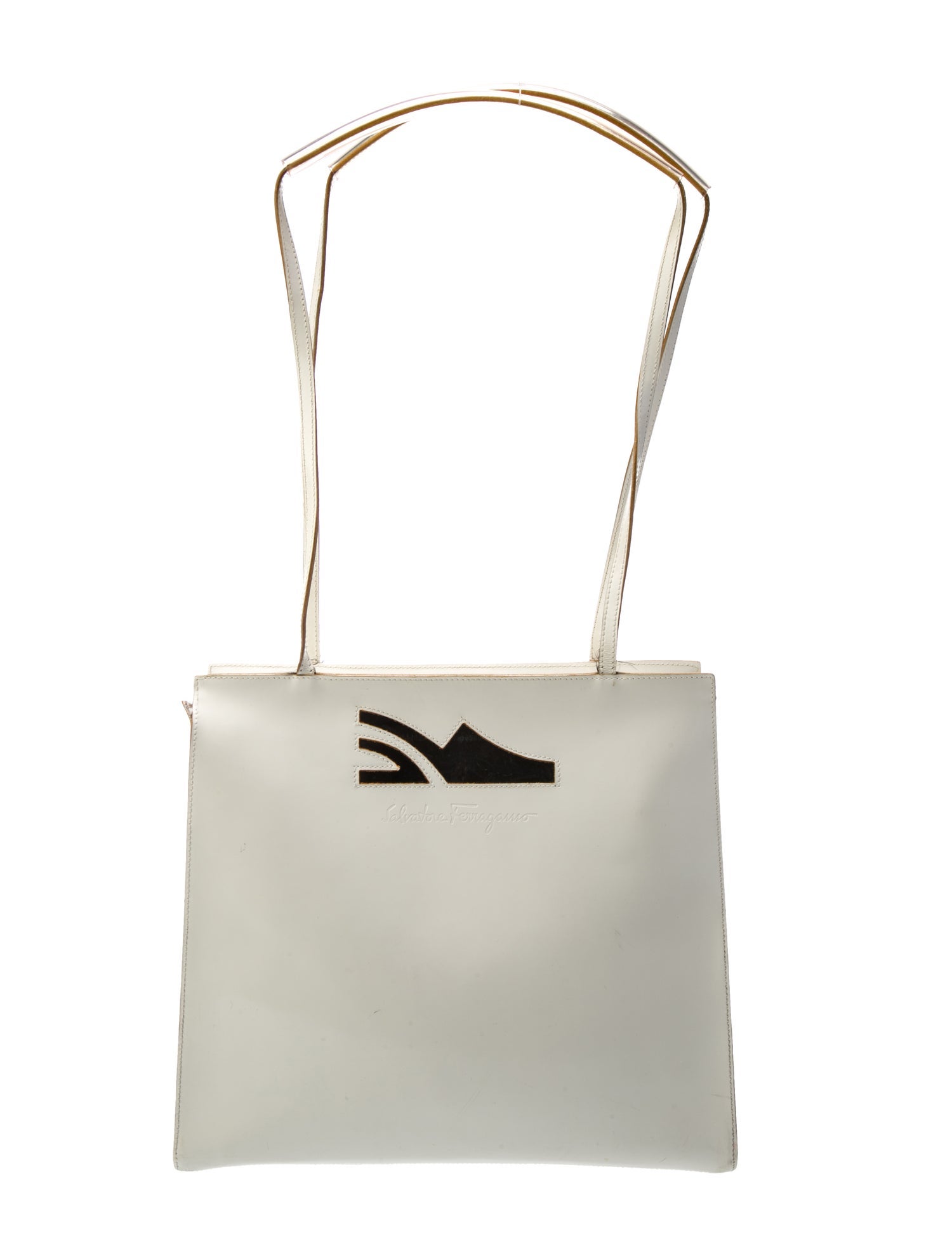 Salvatore Ferragamo Patent Leather Shoulder Bag